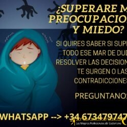 ¿Superare mis preocupacionesy miedo