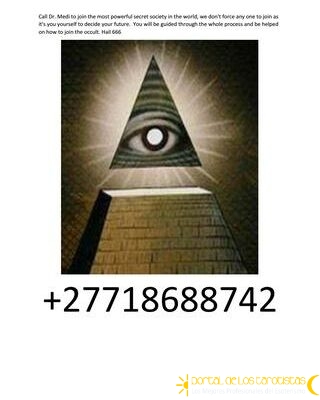 how to join illuminati +27718688742